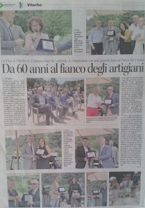 Il Corriere di Viterbo 19 giugno 2016